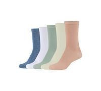 Langsocken S.OLIVER "originals", Herren, Gr. 35-38, pink (pink sand), Baumwollmischung, unifarben, Socken, mit Elasthan-Anteil (54776625-35) pink sand