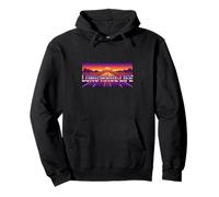 Langstrecken-Retro-Fahrer Trucking Roadtrip Pullover Hoodie