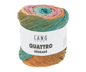 Langyarns - QUATTRO DÉGRADÉ TÜRKIS/PINK/GELB