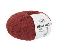 LangYarns Wolle Alpaca Soxx 100 g rot melange