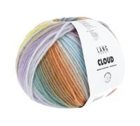 LangYarns Wolle Cloud 100 g lila orange gelb grün