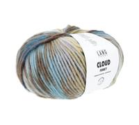 LangYarns Wolle Cloud Funky 100g pflaume grau marine messing