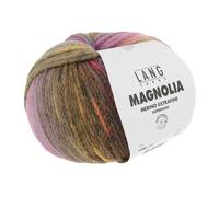 LangYarns Wolle Magnolia 100 g ocker grau fuchsia