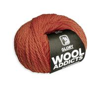 Glory von WOOLADDICTS by Lang Yarns, Ziegel (Brick), aus Schurwolle