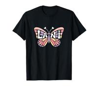 Lani Schmetterling - Personalisierte süße Namens-Wortkunst T-Shirt