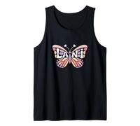 Lani Schmetterling - Personalisierte süße Namens-Wortkunst Tank Top