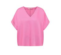 Lanius Relaxed Fit Bluse aus reinem Lyocell in Pink, Größe 42