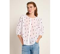 LANIUS Blusenshirt (OCS) mit Stickerei aus Bio-Baumwolle off white 42