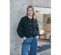 LANIUS Boucle College Strickjacke black 40