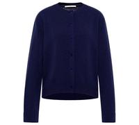 LANIUS Boxy-Strickjacke purple blue melange 42