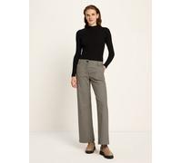 LANIUS Hahnentritt Marlenehose (GOTS) black/ off white 44