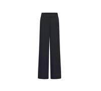 Lanius Wide Leg Stoffhose mit elastischem Bund in Marine, Größe 42