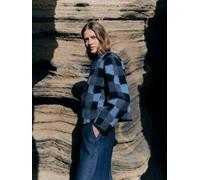 LANIUS Karo Jacke blue multicolor 42