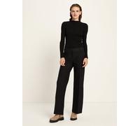 LANIUS Marlenehose (GOTS) aus Bio-Baumwolle black 42