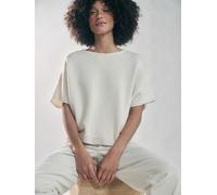 LANIUS Pullunder aus Bio-Schurwolle und Bio-Baumwolle off white 38