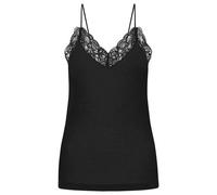 LANIUS Ripp-Top mit Spitze black 34