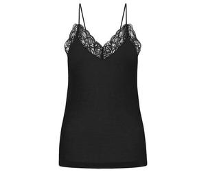 LANIUS Ripp-Top mit Spitze black 34