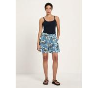 LANIUS Shorts (GOTS) aus Bio-Leinen print paisley mint 42