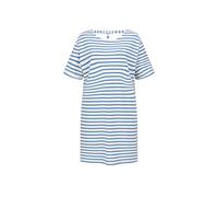 Lanius - Streifenkleid OCS aus Hanf und Biobaumwolle blau weiß - Gr. - 44