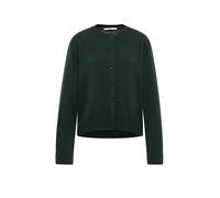 LANIUS Strickjacke Boxy Fit dunkelgrün | 40