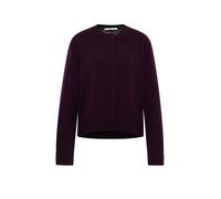 LANIUS Strickjacke Boxy Fit dunkelrot | 34