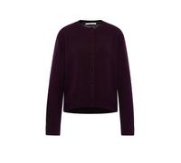 LANIUS Strickjacke Boxy Fit dunkelrot | 42