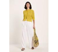 LANIUS Strickjacke kurzarm (GOTS) aus Bio-Baumwolle kiwi 42