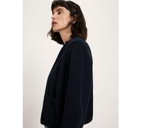 LANIUS Strickjacke mit Struktur aus Bio-Baumwolle onyx 40