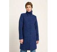 LANIUS Walkmantel mit Stehkragen (GOTS) vintage blue 34