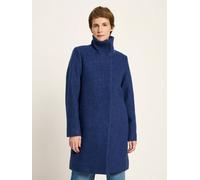 LANIUS Walkmantel mit Stehkragen (GOTS) vintage blue 36