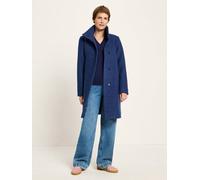LANIUS Walkmantel mit Stehkragen (GOTS) vintage blue 40