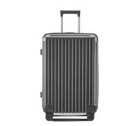 LANMOU Hartschalenkoffer Kabinen Handgepäck 4 Rollen 360 Grad TSA Zahlenschloss Leicht Reisekoffer Trolley (Grau,24-Zoll)