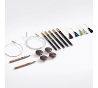 Lantern Moon Set wechselbare Nadelspitzen Ebenholz Charm