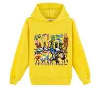 LaoZan Kinder Kapuzenpullover, Tung Tung Sahur, Italian Brainrot Unisex Kapuzenpullover für Jungen & Mädchen