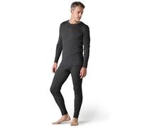 LAPASA Herren 100% Merinowolle Thermounterwäsche Set, Premium Merino Wolle Unterhemd & Unterhosen, warme Thermo Funktionsunterwäsche (M31, Warm, X-Large, Dunkelgrau)