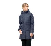 Funktionsmantel JACK WOLFSKIN "LAPAWA INS COAT W" Gr. L (42/44), grau (graphite) Damen Mäntel Funktionsmäntel (71887644-L)