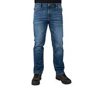 LAPG Herren Terrain Flex Slim Fit Taktische Jeans - Strapazierfähiger Stretch-Denim, EDC-Bund, Vintage-Waschung, Multi-Pocket-Design, Gerade Passform/Vintage, 38W / 36L