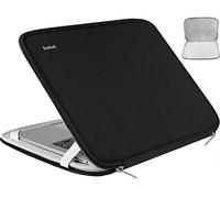 Laptop-Hülle 13-13,3 Zoll, Schutzhülle für Computer, Tablet, Aktentasche, Tragetasche, kompatibel mit MacBook Air/MacBook Pro, HP, ASUS, Acer, Lenovo, Notebook, Chromebook Computer, Schwarz