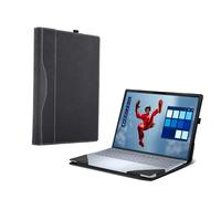 Laptop-Hülle für Dell 16 Plus DB16250 DB16255|16 Plus 2-in-1 DB06250 [keine anderen Modelle] All Inclusive Drop Case 40,6 cm (16 Zoll) PU Leder Schutzhülle Laptop Tasche abnehmbare Schale (dunkelgrau)