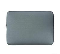 Laptop-Hülle, für Premium-Nylon-Laptop-Innentasche für 33 bis 39,6 cm (13 bis 15,6 Zoll) Laptops mit Verschluss. Die Laptop-Handtasche verdickt den farbigen Schwamm Business Liner (grau - 39,6 cm)