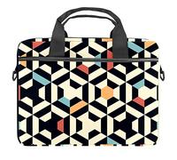 Laptop-Schultertasche, Kuriertasche, Umhängetasche, Aktentasche, für 33 - 36,8 cm (13 Zoll) Tablets, multi, 11x14.5x1.2in /28x36.8x3 cm