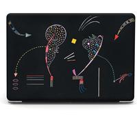 Laptop-Schutzhülle 13 Zoll A1932 | Kandinsky Kunstdruck | Silikon-Kunststoff-Mix | Set