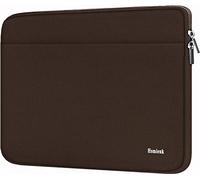 Laptop-Schutzhülle, 39,6 cm (15,6 Zoll), stoßfest, mit Zubehörtasche, Aktentasche, Tragetasche für 15,6 Zoll (39,6 cm) HP, ASUS, Dell, Lenovo, Acer - Kaffee
