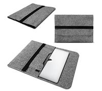 Laptop Schutzhülle für Apple MacBook Air 13.3 aus Filz mit Innentaschen Sleeve Hülle Tasche Cover 13 Zoll Notebook Case Tasche NAUCI