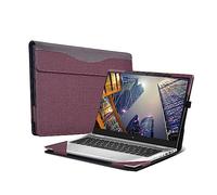 Laptop-Schutzhülle für HP ProBook x360 435 G7 G8 G9 G10| HP EliteBook 840 14 Zoll G9 | EliteBook 845 14 Zoll G9 Notebook. All Inclusive Drop Case 14 Zoll (35,6 cm) PU-Leder Innentasche (Weinrot)