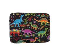 Laptop Sleeve Cartoon Dinosaurier Slim Laptop Case Cover Durable Aktentasche Stoßfest Schutz Notebook Hülle 12 Zoll