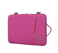 Laptop Sleeve Case Notebook Hülle Schutzhülle Tasche Schutzabdeckung Laptoptasche für HP Stream / 2017 Lenovo ThinkPad X1 Yoga/ThinkPad A475 Laptop，Rot,13"(35X25X3cm)