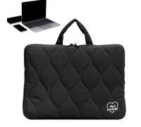 Laptop-Tasche, ultraleichte, wasserdichte Neopren-Hülle, schmaler Reißverschluss, stoßfest, gepolsterter Eckenschutz, tägliche Pendlerbedarf, Schulgebrauch, 26 x 4 cm