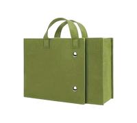 Laptop Tragetasche Faltbare Grüne Filz Handtasche