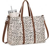 Laptop-Tragetasche für Damen, Arbeit, 15,6 Zoll, Segeltuch, Umhängetasche, Computer, Kuriertasche, Lehrer, Handtasche, Büro, Aktentasche